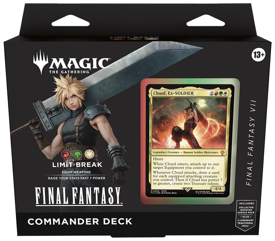 FINAL FANTASY VII VI Commander Deck - Limit Break