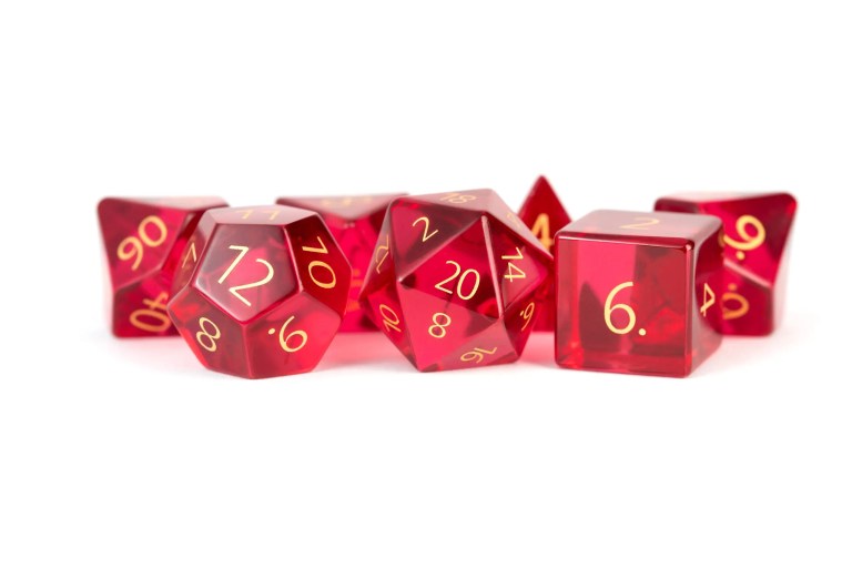 Birthstone Dice Set