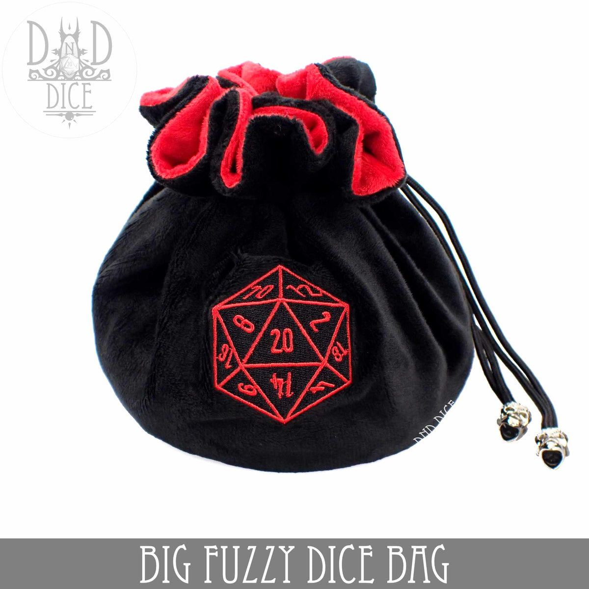 Velvet Compartment Dice Bags