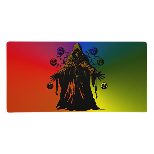 Playmat - Orb Skull Warlock